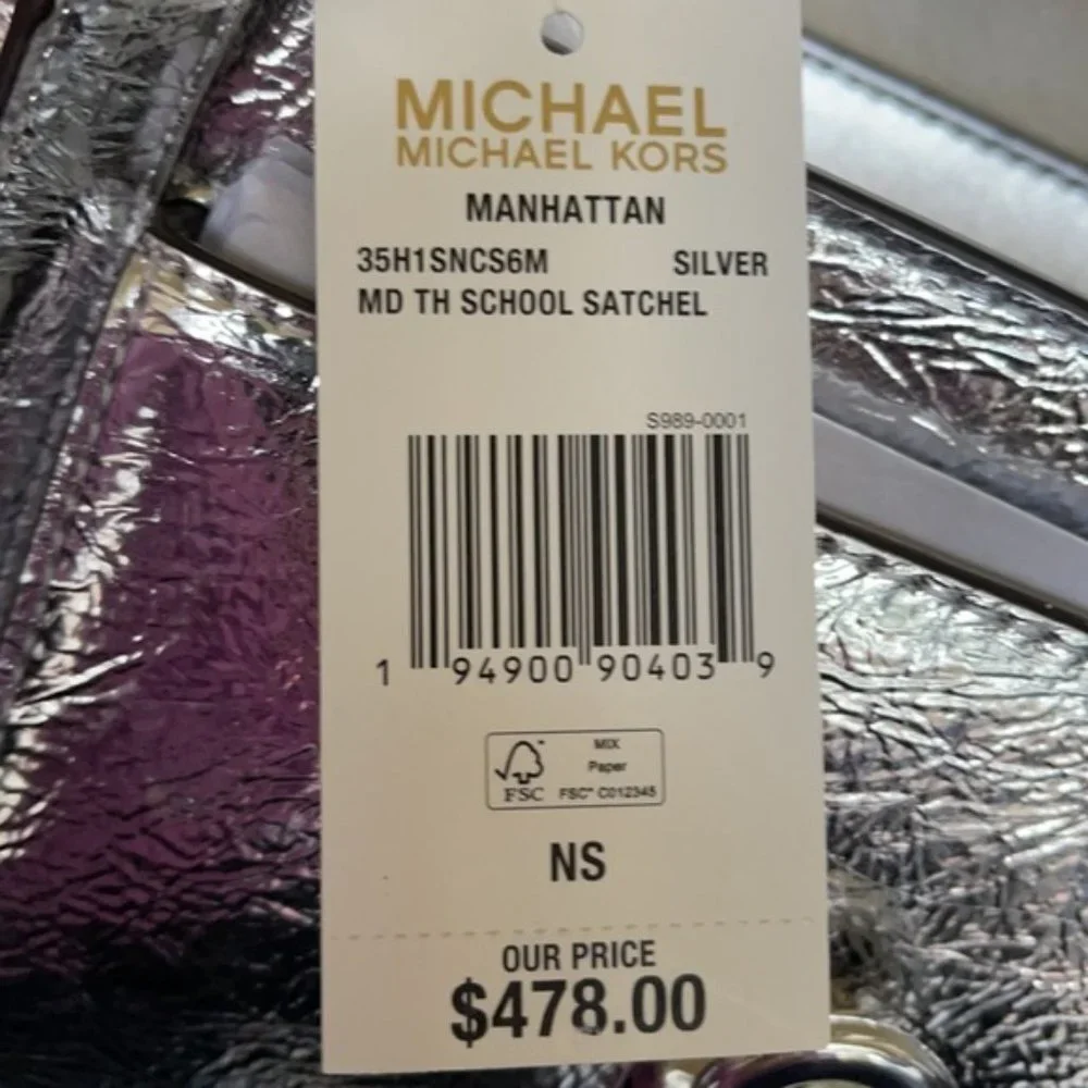 Michael Kors Manhattan Medium School Satchel